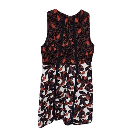 Ann Taylor Vine Lace Jacquard Flare Party Chico's Dress Size 0P Petite - Picture 11 of 15